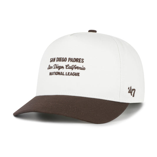 SAN DIEGO PADRES CONTEMPORARY BASICS TWO TONE '47 HITCH