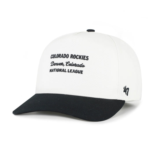 COLORADO ROCKIES CONTEMPORARY BASICS TWO TONE '47 HITCH
