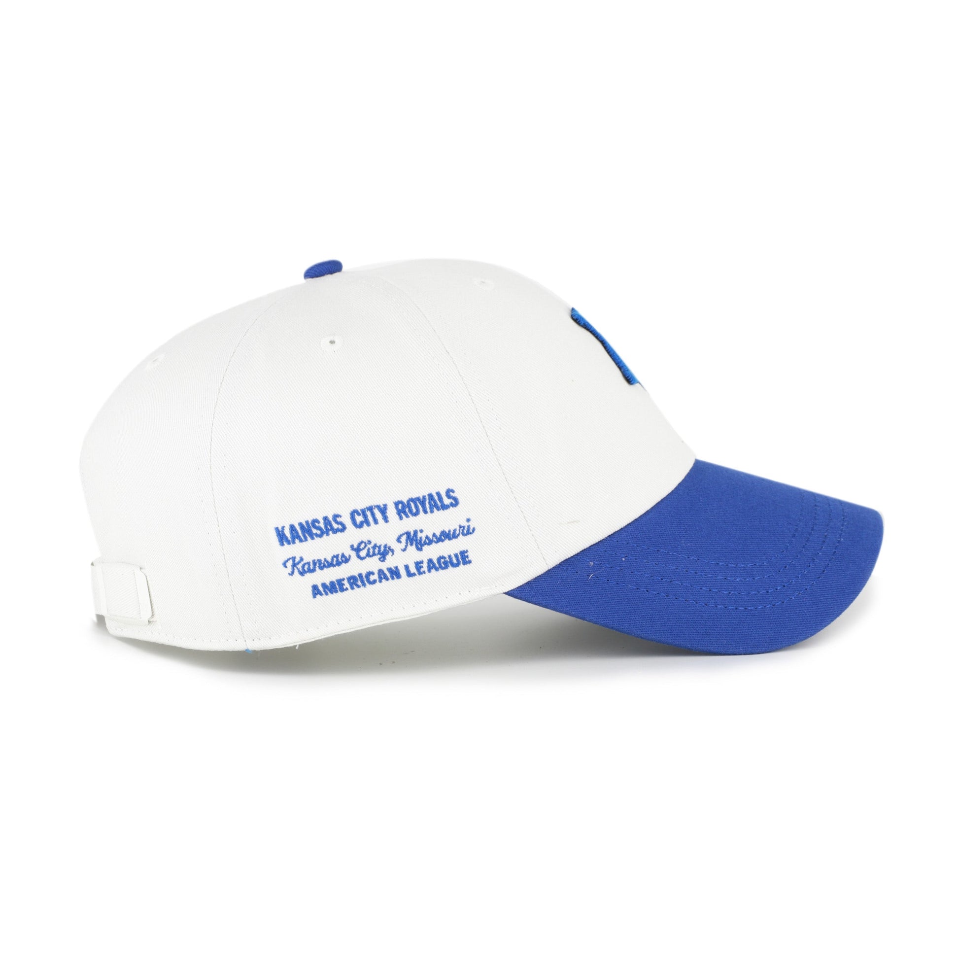 KANSAS CITY ROYALS CONTEMPORARY BASICS TWO TONE '47 CLEAN UP