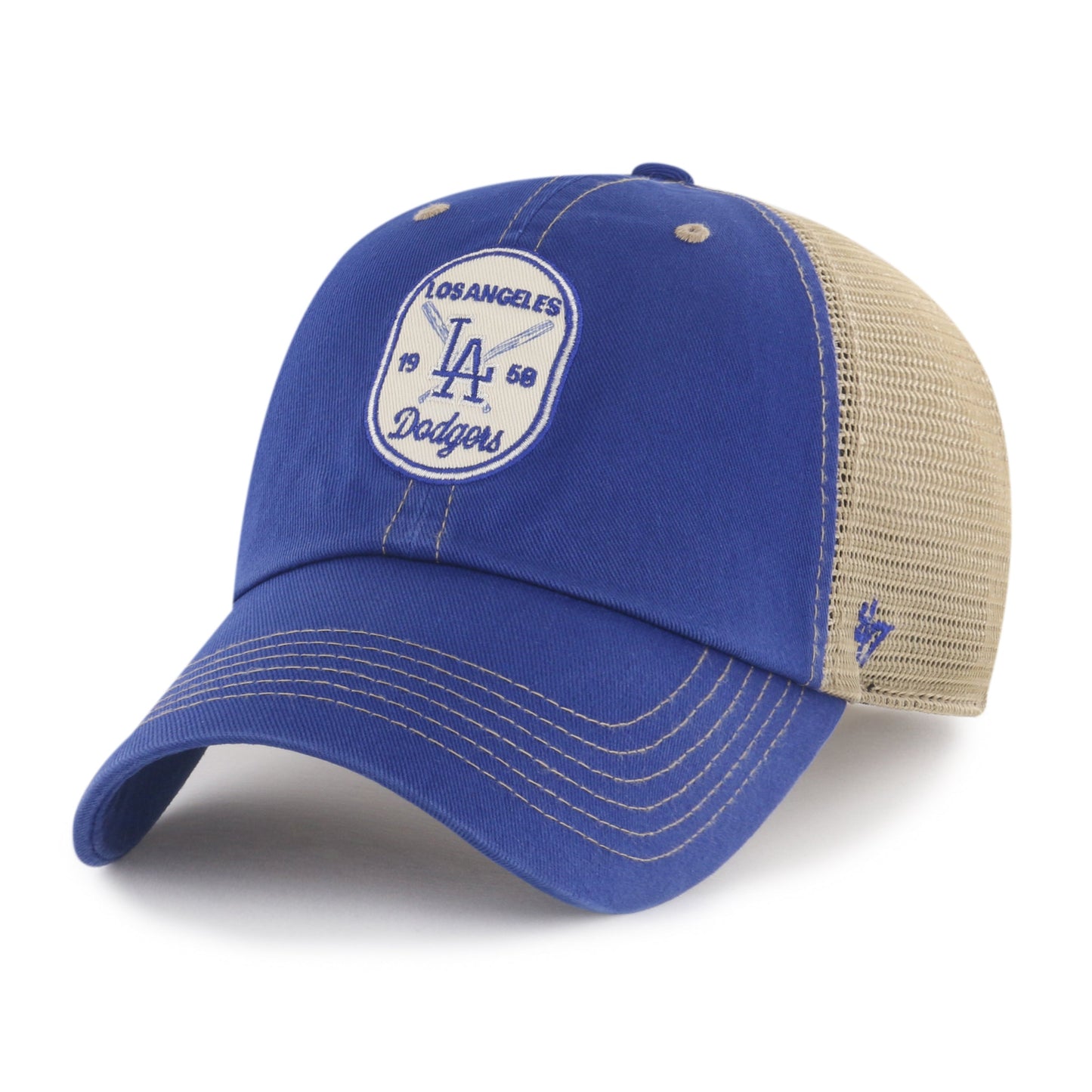 LOS ANGELES DODGERS CROSSPATCH MESH '47 CLEAN UP