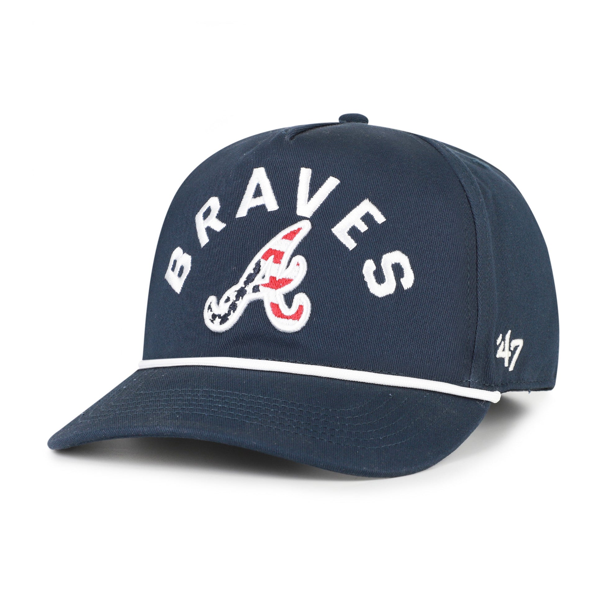 ATLANTA BRAVES FLAG FILL ARCH '47 HITCH