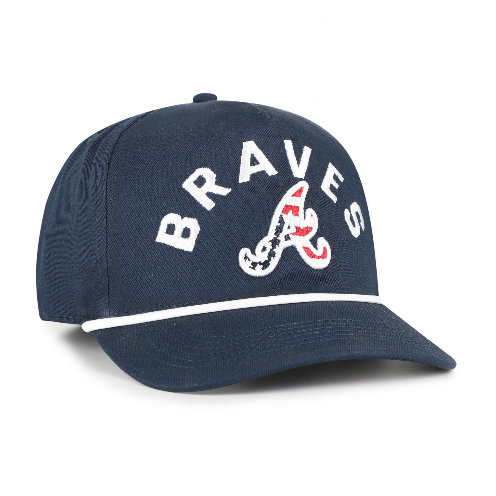 ATLANTA BRAVES FLAG FILL ARCH '47 HITCH