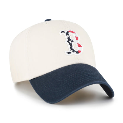 BOSTON RED SOX FLAG FILL TWO TONE '47 CLEAN UP