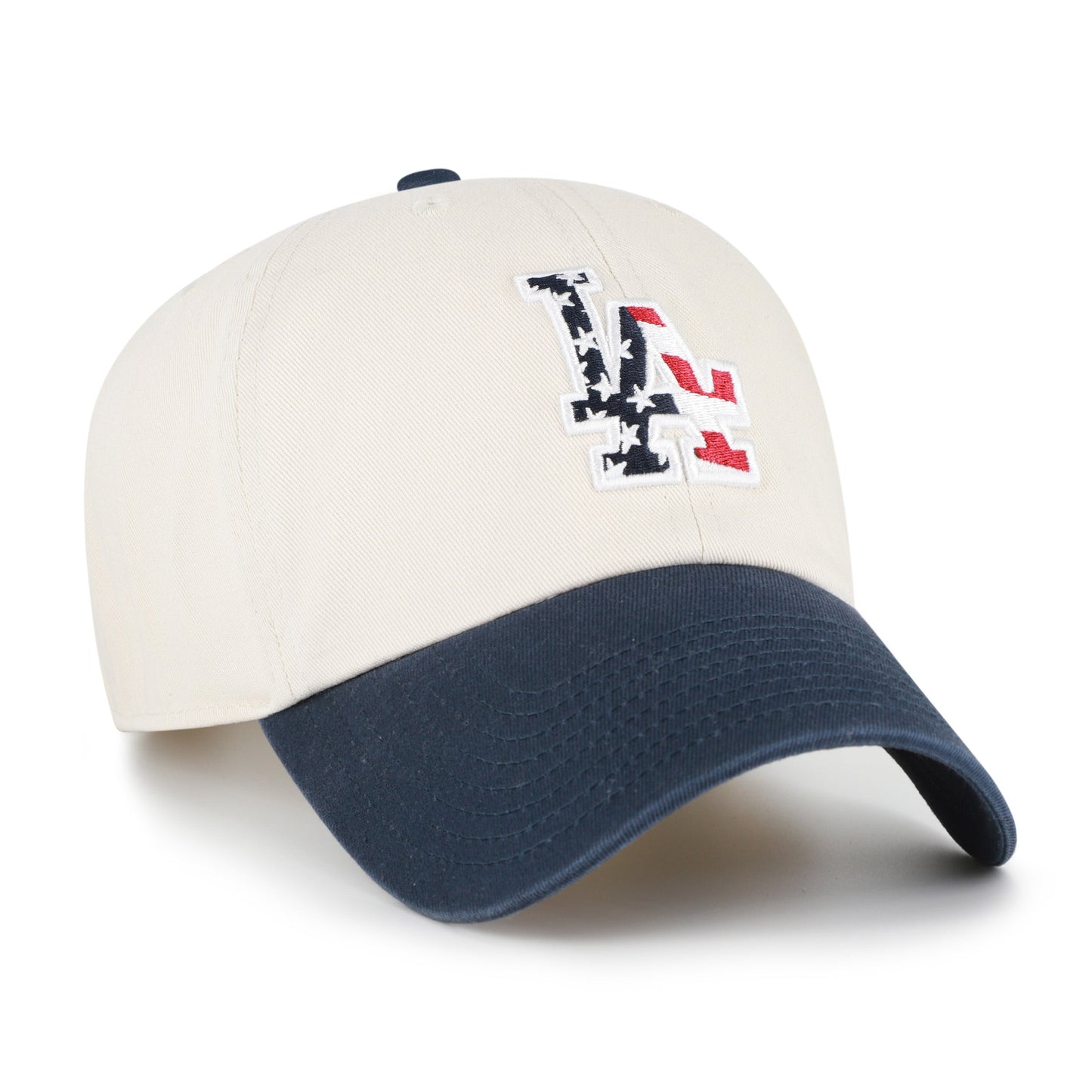LOS ANGELES DODGERS FLAG FILL TWO TONE '47 CLEAN UP