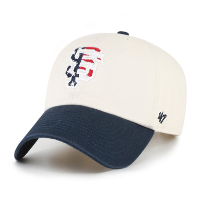 SAN FRANCISCO GIANTS FLAG FILL TWO TONE '47 CLEAN UP
