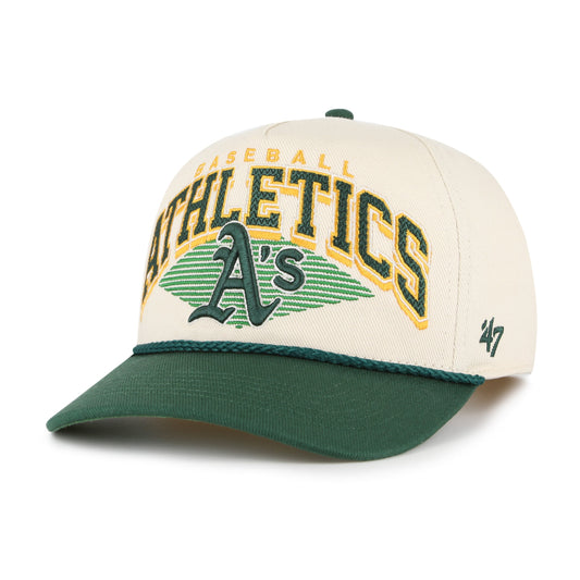 ATHLETICS BASEBALL POMONA TWO TONE ROPE '47 HITCH