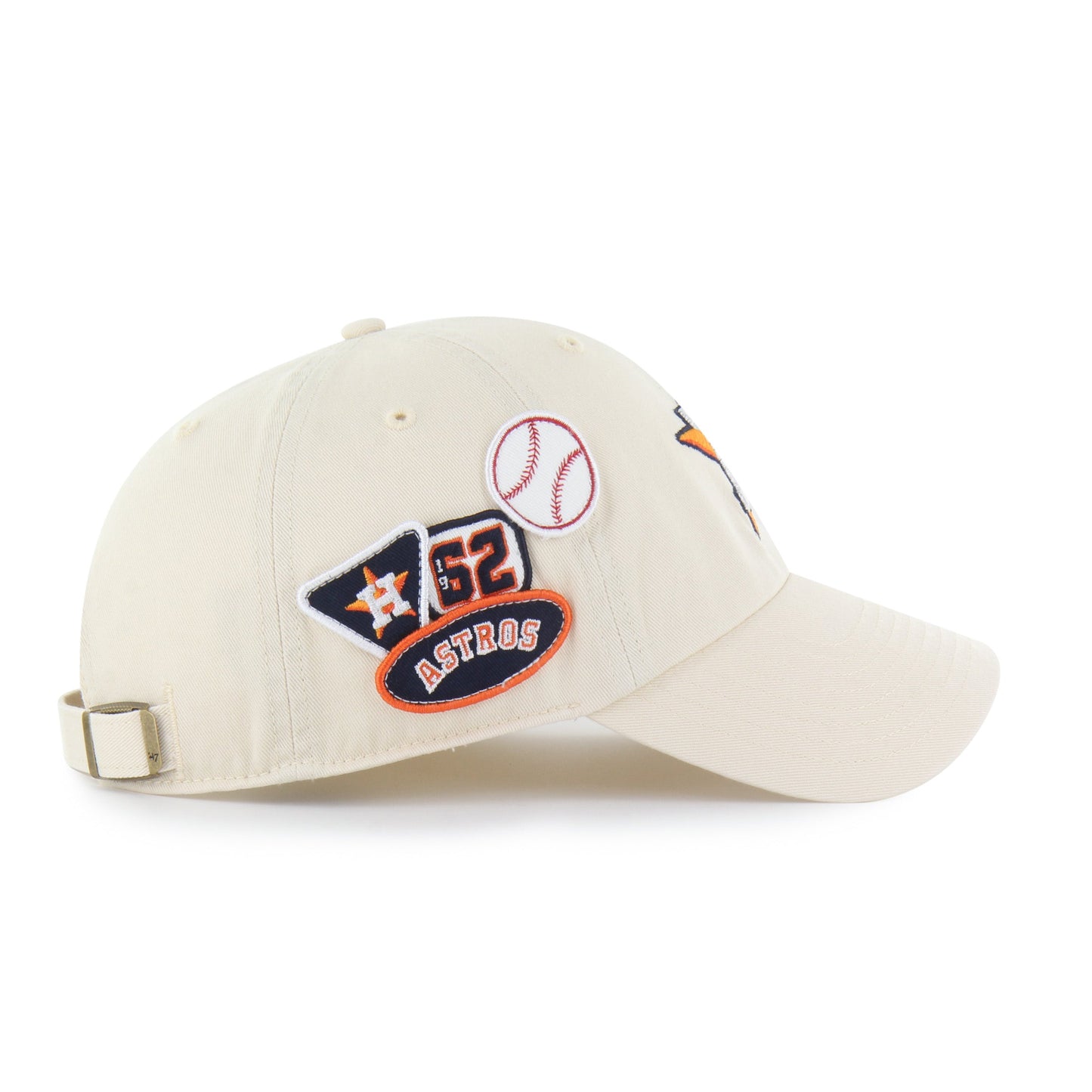 HOUSTON ASTROS BADGES '47 CLEAN UP