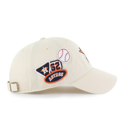 HOUSTON ASTROS BADGES '47 CLEAN UP