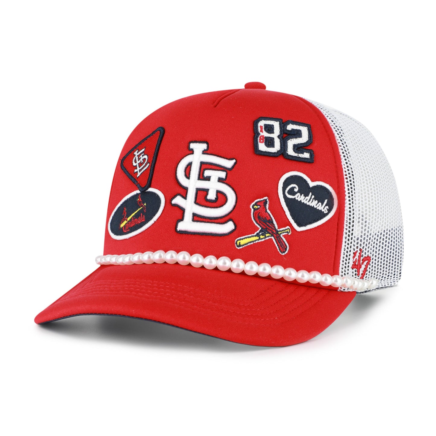 ST. LOUIS CARDINALS RALLY ON '47 HITCH FM FOAM FRONT