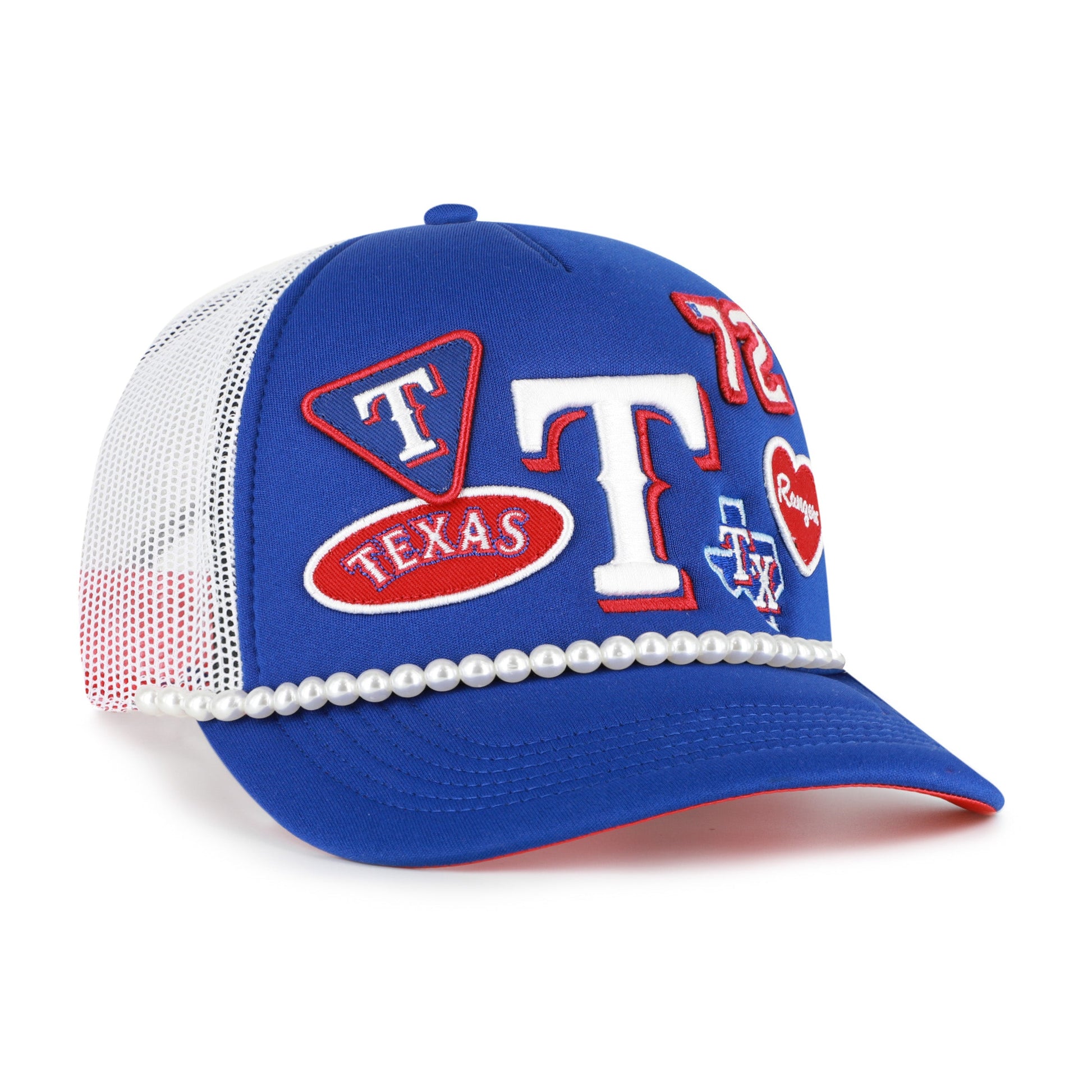 TEXAS RANGERS RALLY ON '47 HITCH FM FOAM FRONT