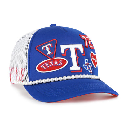 TEXAS RANGERS RALLY ON '47 HITCH FM FOAM FRONT