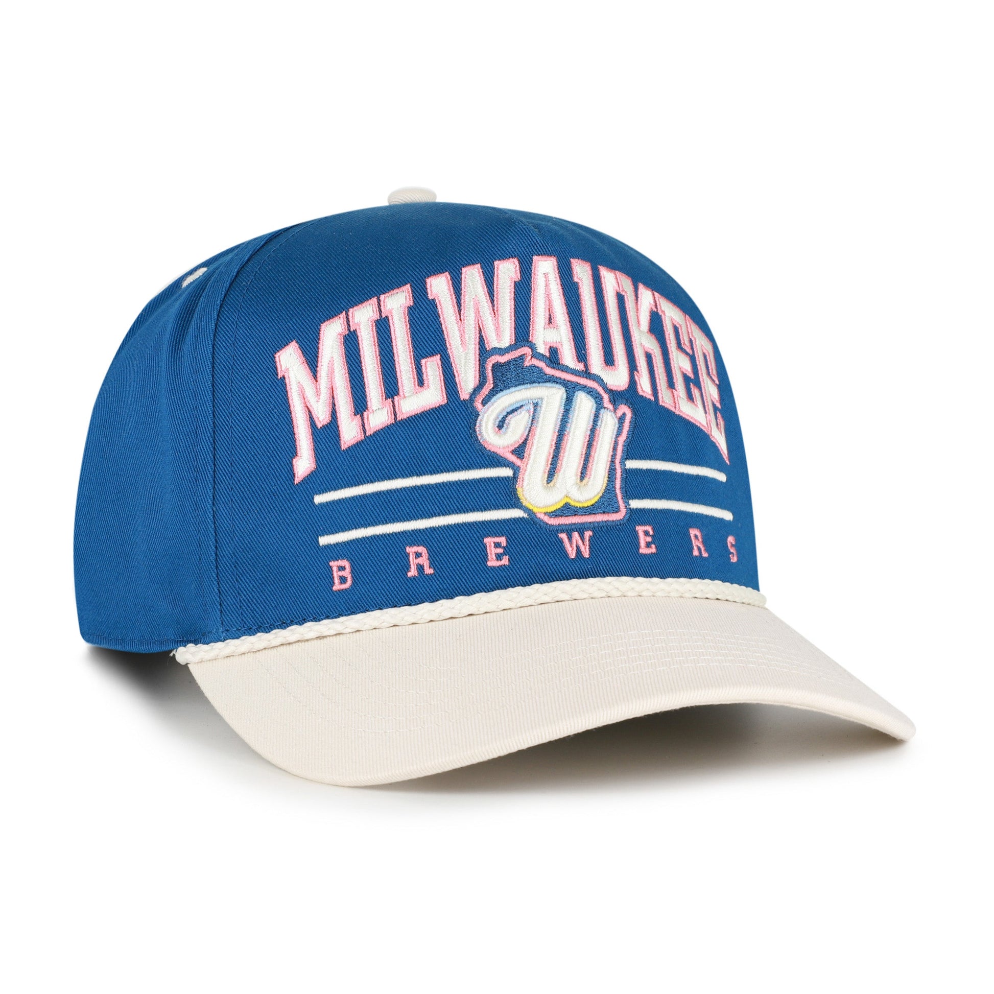 MILWAUKEE BREWERS CITY CONNECT ROSCOE ROPE TWO TONE '47 HITCH