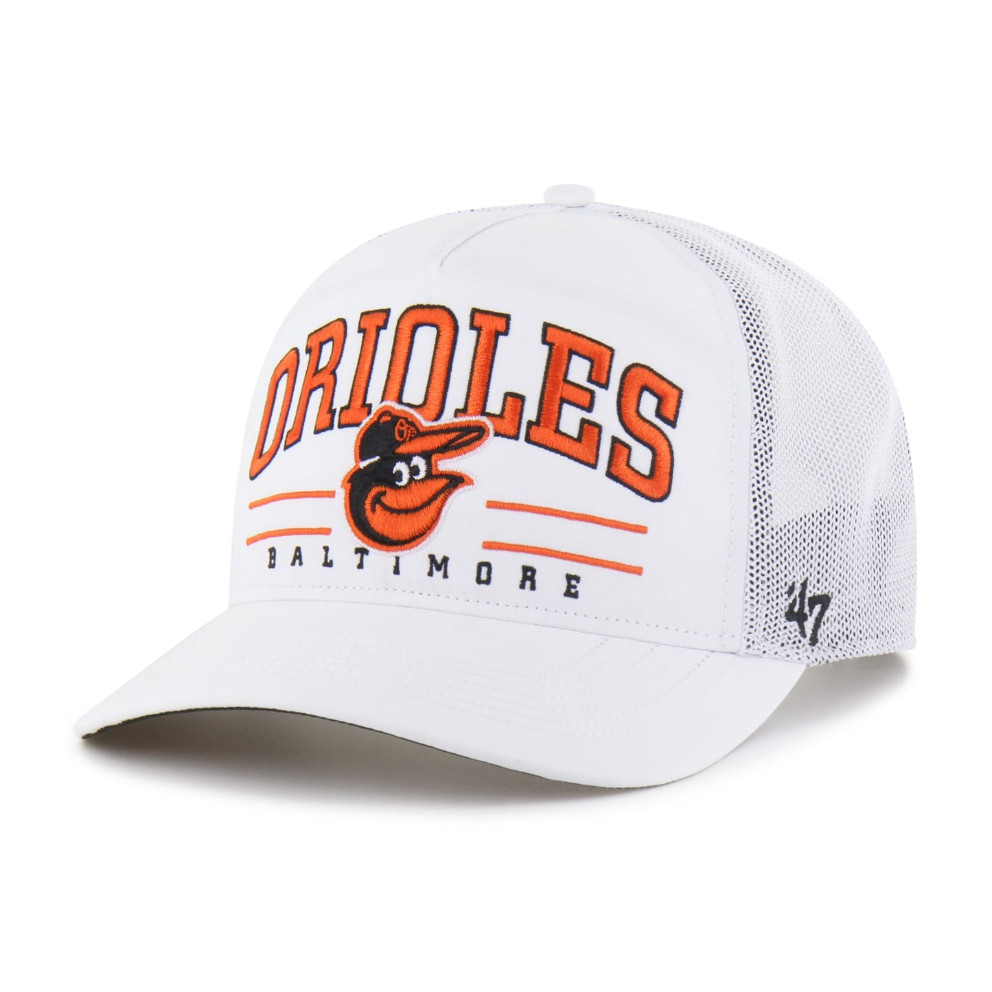 BALTIMORE ORIOLES BRRR ROSCOE MESH '47 HITCH