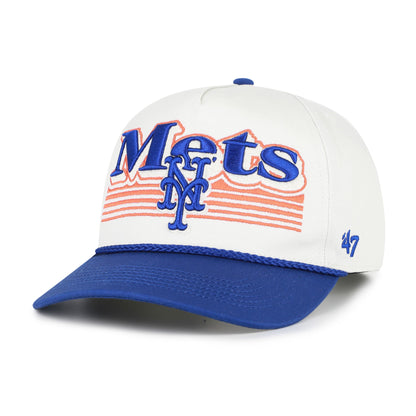 NEW YORK METS SCRIPT FADE TWO TONE ROPE '47 HITCH