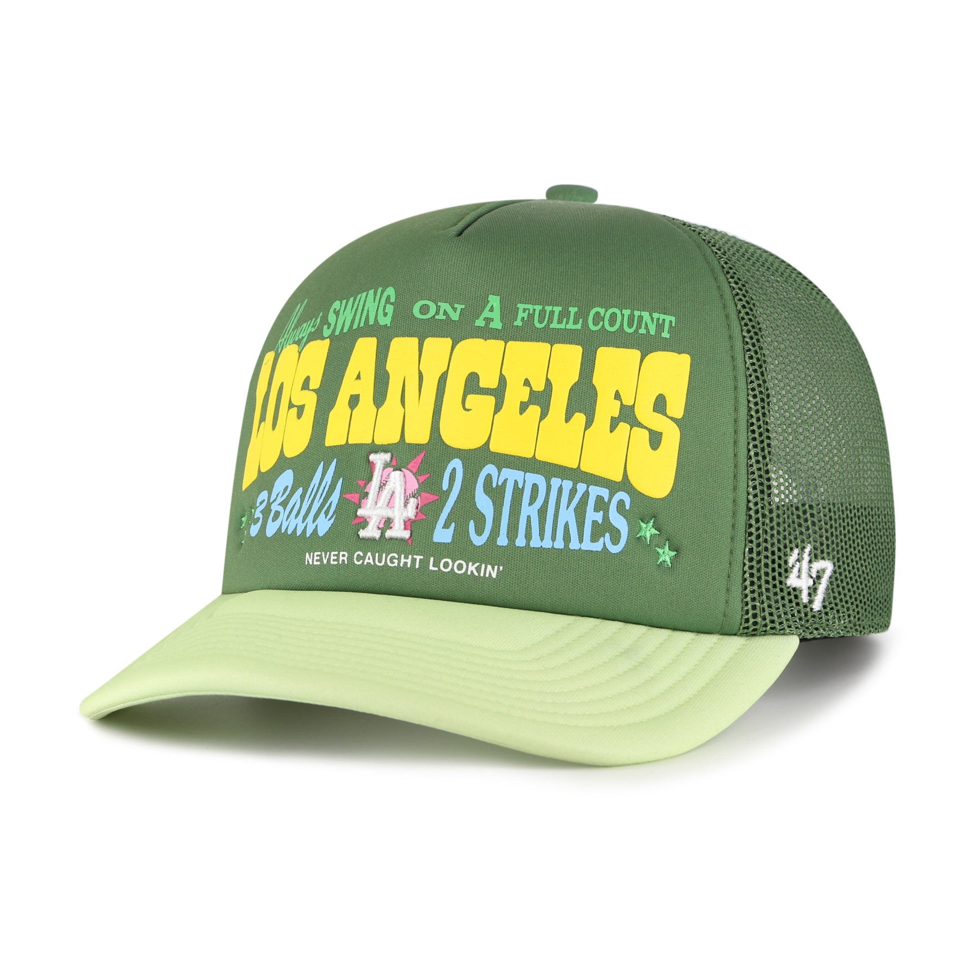 LOS ANGELES DODGERS WEIGH STATION '47 HITCH FOAM FRONT