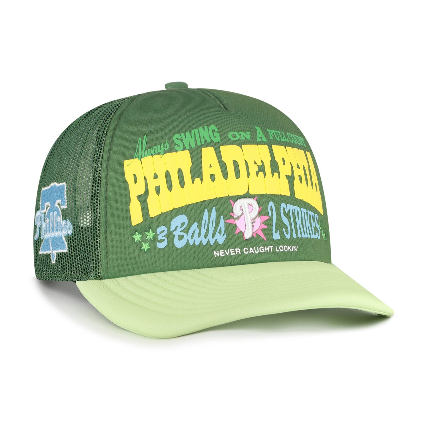 PHILADELPHIA PHILLIES WEIGH STATION '47 HITCH FOAM FRONT