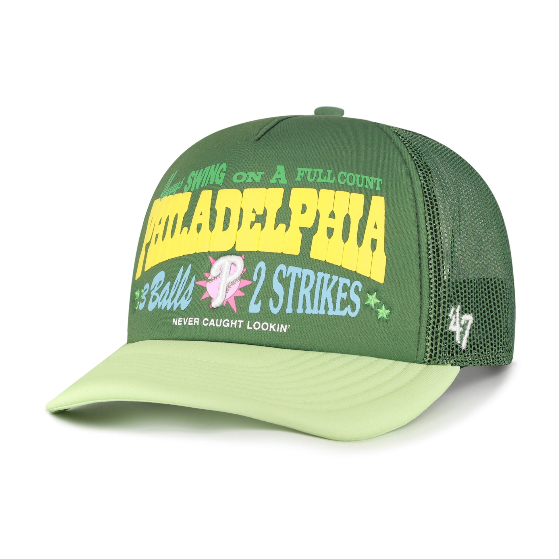 PHILADELPHIA PHILLIES WEIGH STATION '47 HITCH FOAM FRONT