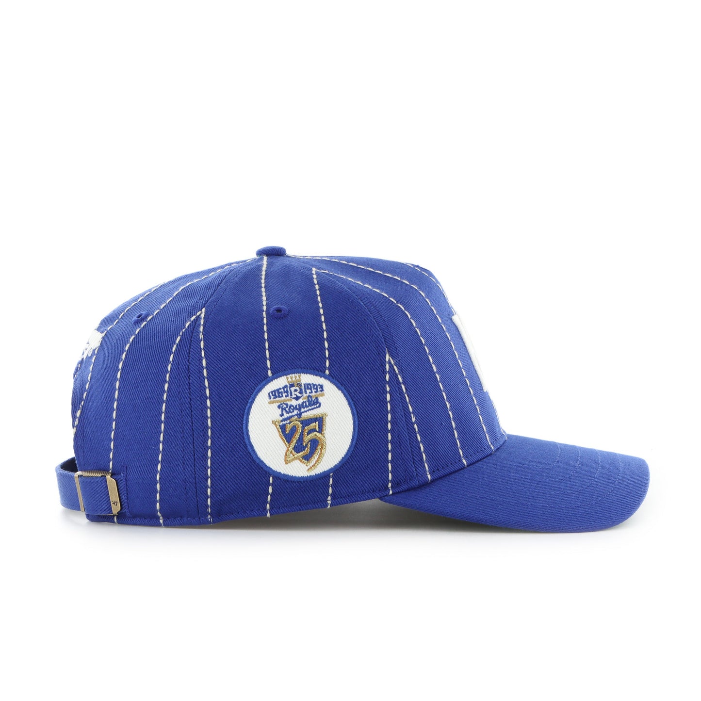 KANSAS CITY ROYALS COOPERSTOWN RAWLINGS PINSTRIPE '47 HITCH