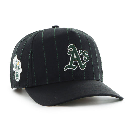 ATHLETICS BASEBALL COOPERSTOWN RAWLINGS PINSTRIPE '47 HITCH