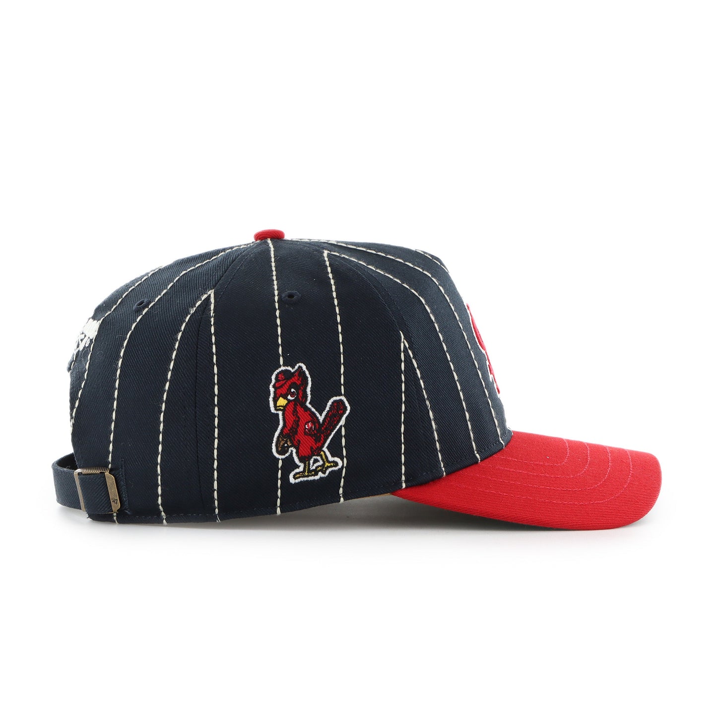 ST. LOUIS CARDINALS COOPERSTOWN RAWLINGS PINSTRIPE '47 HITCH