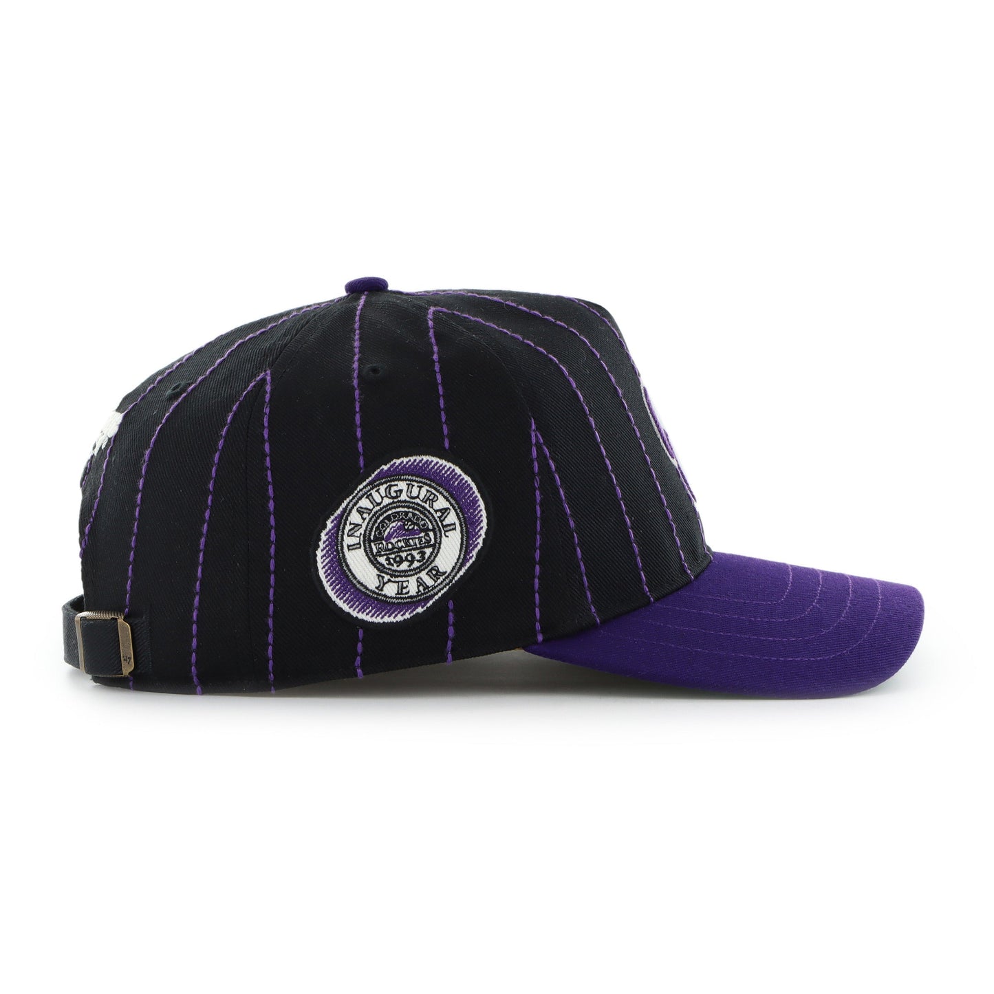 COLORADO ROCKIES COOPERSTOWN RAWLINGS PINSTRIPE '47 HITCH