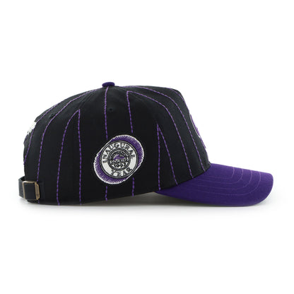 COLORADO ROCKIES COOPERSTOWN RAWLINGS PINSTRIPE '47 HITCH
