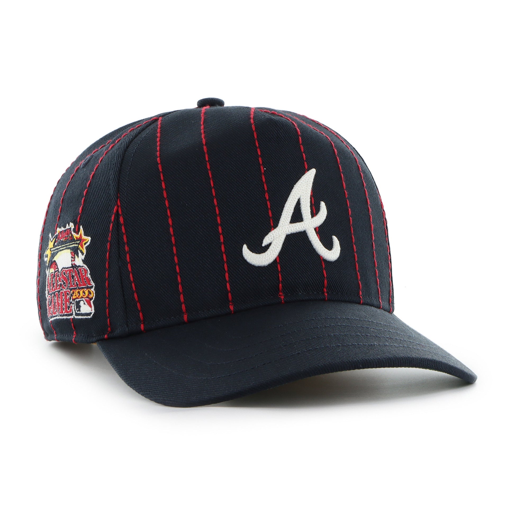 ATLANTA BRAVES COOPERSTOWN RAWLINGS PINSTRIPE '47 HITCH