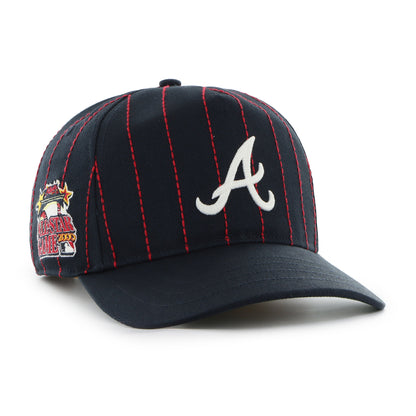 ATLANTA BRAVES COOPERSTOWN RAWLINGS PINSTRIPE '47 HITCH