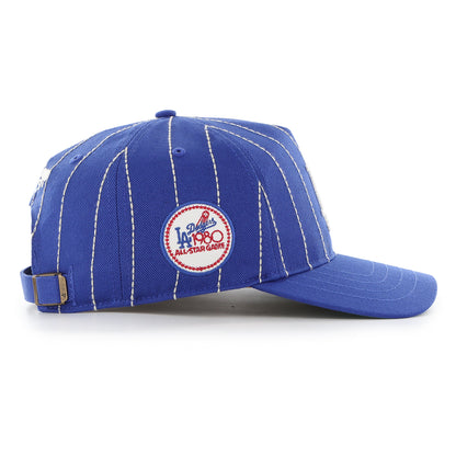 LOS ANGELES DODGERS COOPERSTOWN RAWLINGS PINSTRIPE '47 HITCH