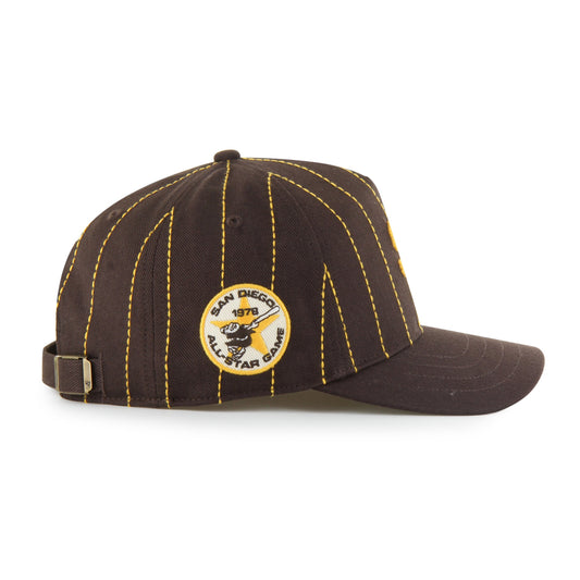 SAN DIEGO PADRES COOPERSTOWN RAWLINGS PINSTRIPE '47 HITCH