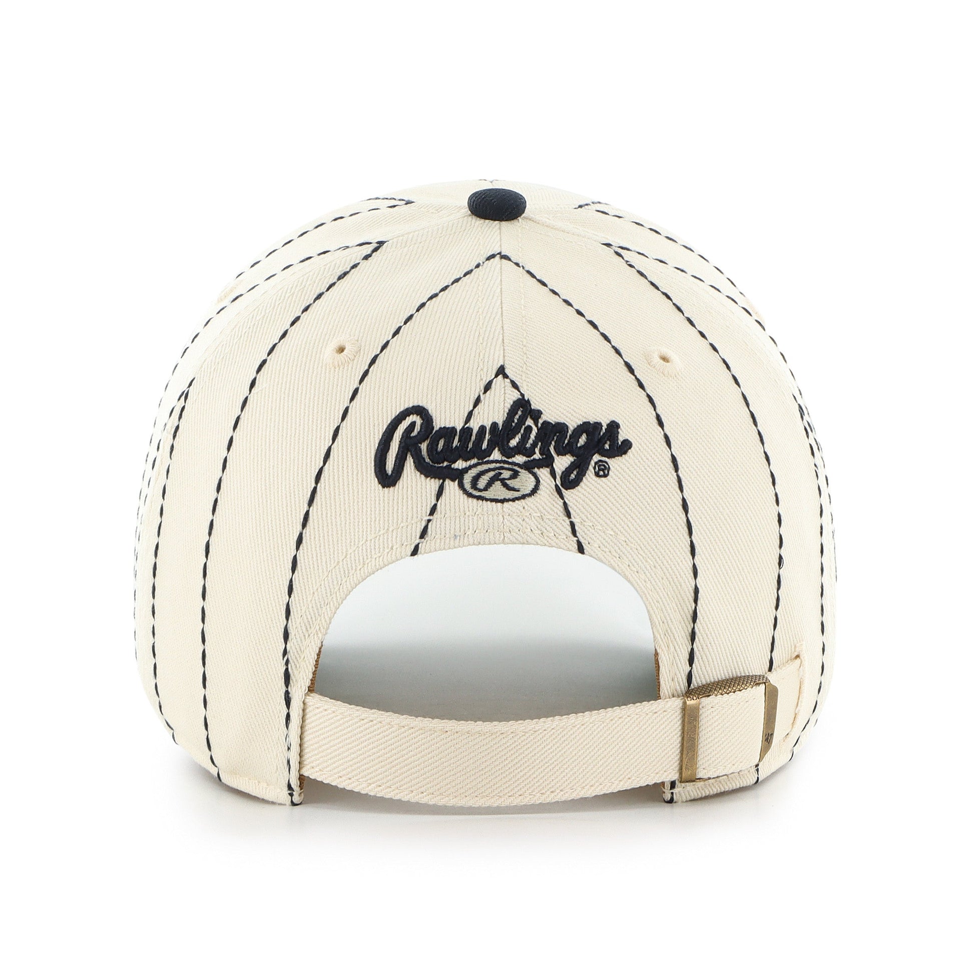 LOS ANGELES ANGELS COOPERSTOWN RAWLINGS PINSTRIPE '47 CLEAN UP