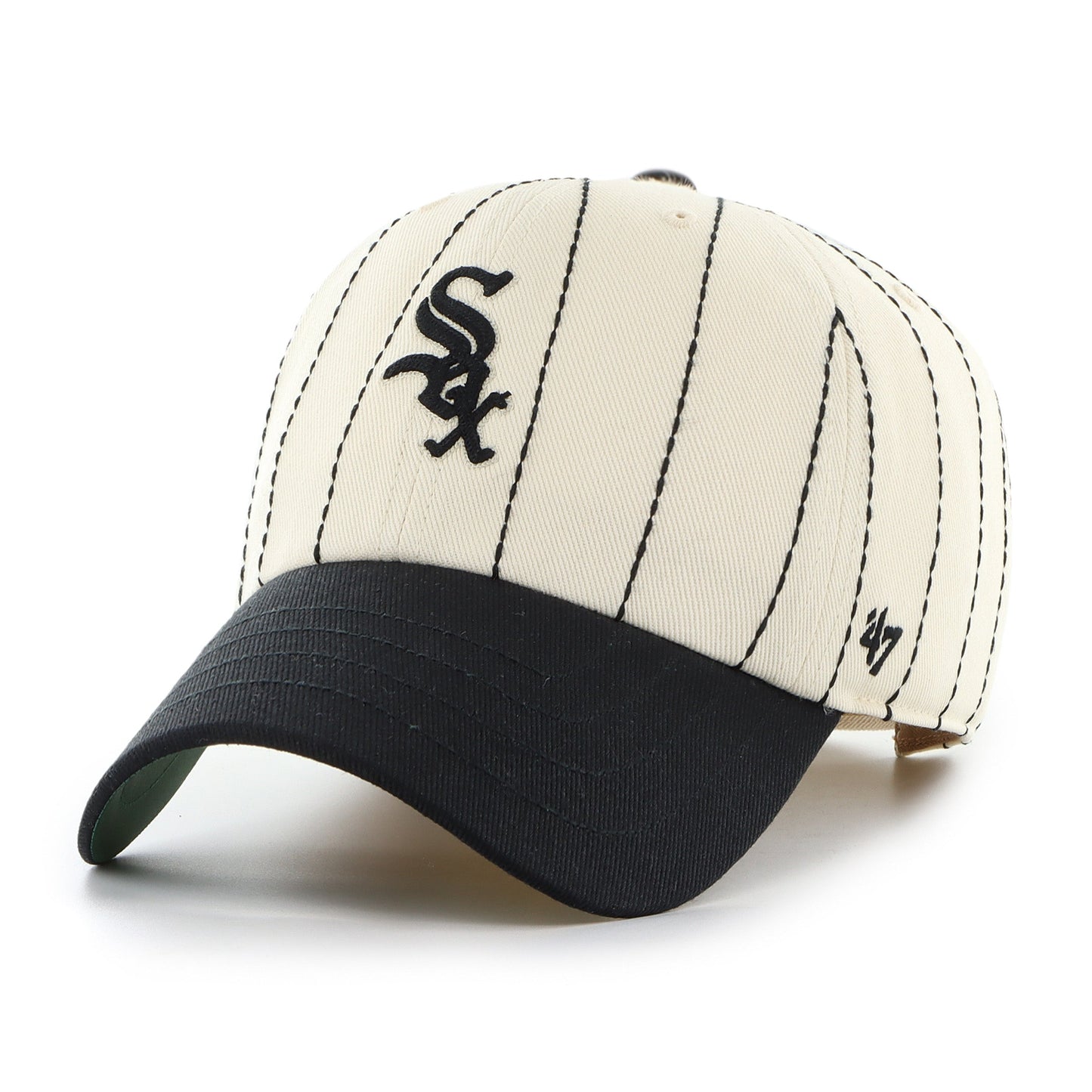 CHICAGO WHITE SOX COOPERSTOWN RAWLINGS PINSTRIPE '47 CLEAN UP