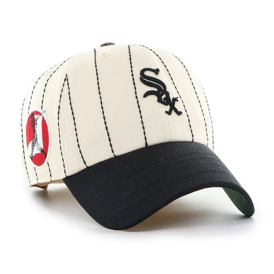 CHICAGO WHITE SOX COOPERSTOWN RAWLINGS PINSTRIPE '47 CLEAN UP