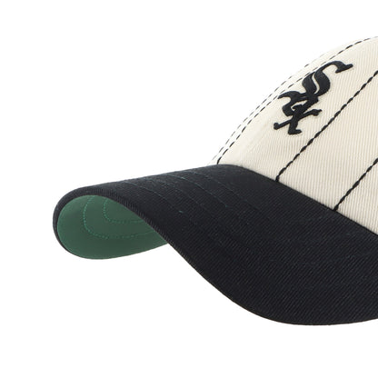 CHICAGO WHITE SOX COOPERSTOWN RAWLINGS PINSTRIPE '47 CLEAN UP