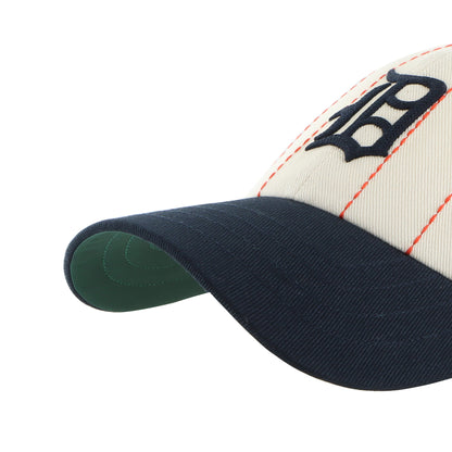 DETROIT TIGERS COOPERSTOWN RAWLINGS PINSTRIPE '47 CLEAN UP