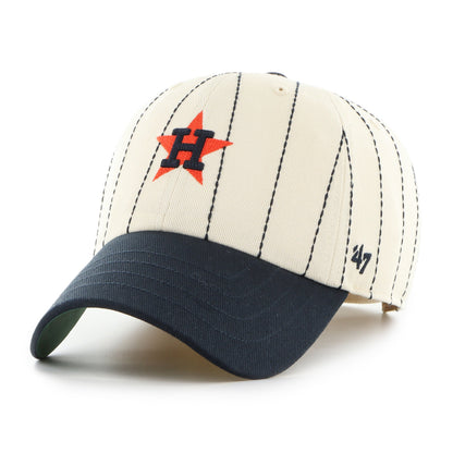 HOUSTON ASTROS COOPERSTOWN RAWLINGS PINSTRIPE '47 CLEAN UP