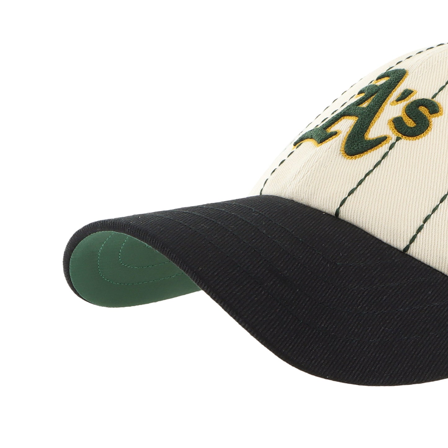 ATHLETICS BASEBALL COOPERSTOWN RAWLINGS PINSTRIPE '47 CLEAN UP