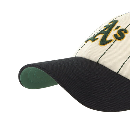 ATHLETICS BASEBALL COOPERSTOWN RAWLINGS PINSTRIPE '47 CLEAN UP
