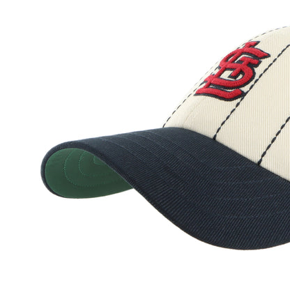 ST. LOUIS CARDINALS COOPERSTOWN RAWLINGS PINSTRIPE '47 CLEAN UP