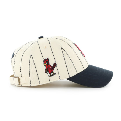 ST. LOUIS CARDINALS COOPERSTOWN RAWLINGS PINSTRIPE '47 CLEAN UP