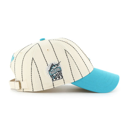 MIAMI MARLINS COOPERSTOWN RAWLINGS PINSTRPE '47 CLEAN UP