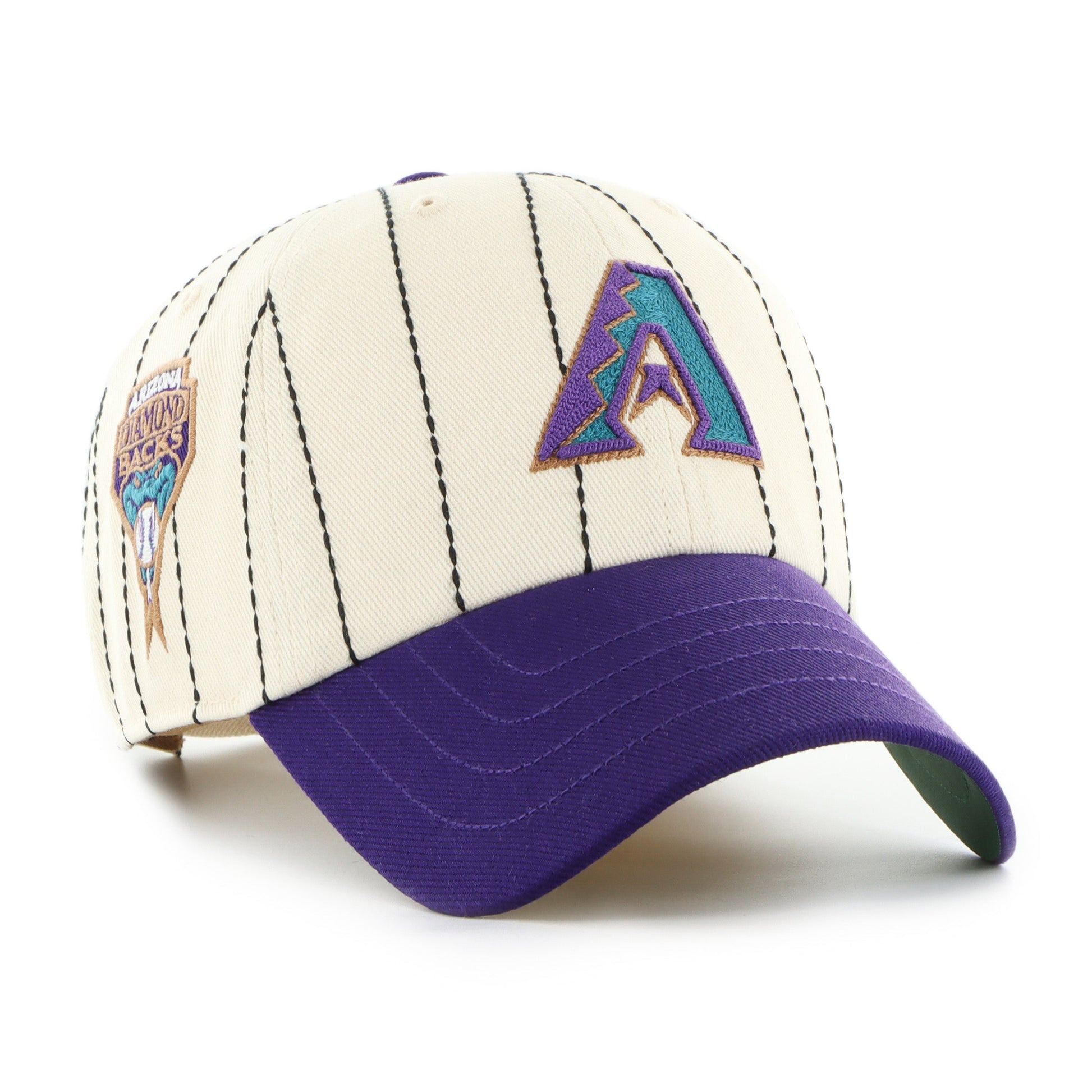 ARIZONA DIAMONDBACKS COOPERSTOWN RAWLINGS PINSTRIPE '47 CLEAN UP