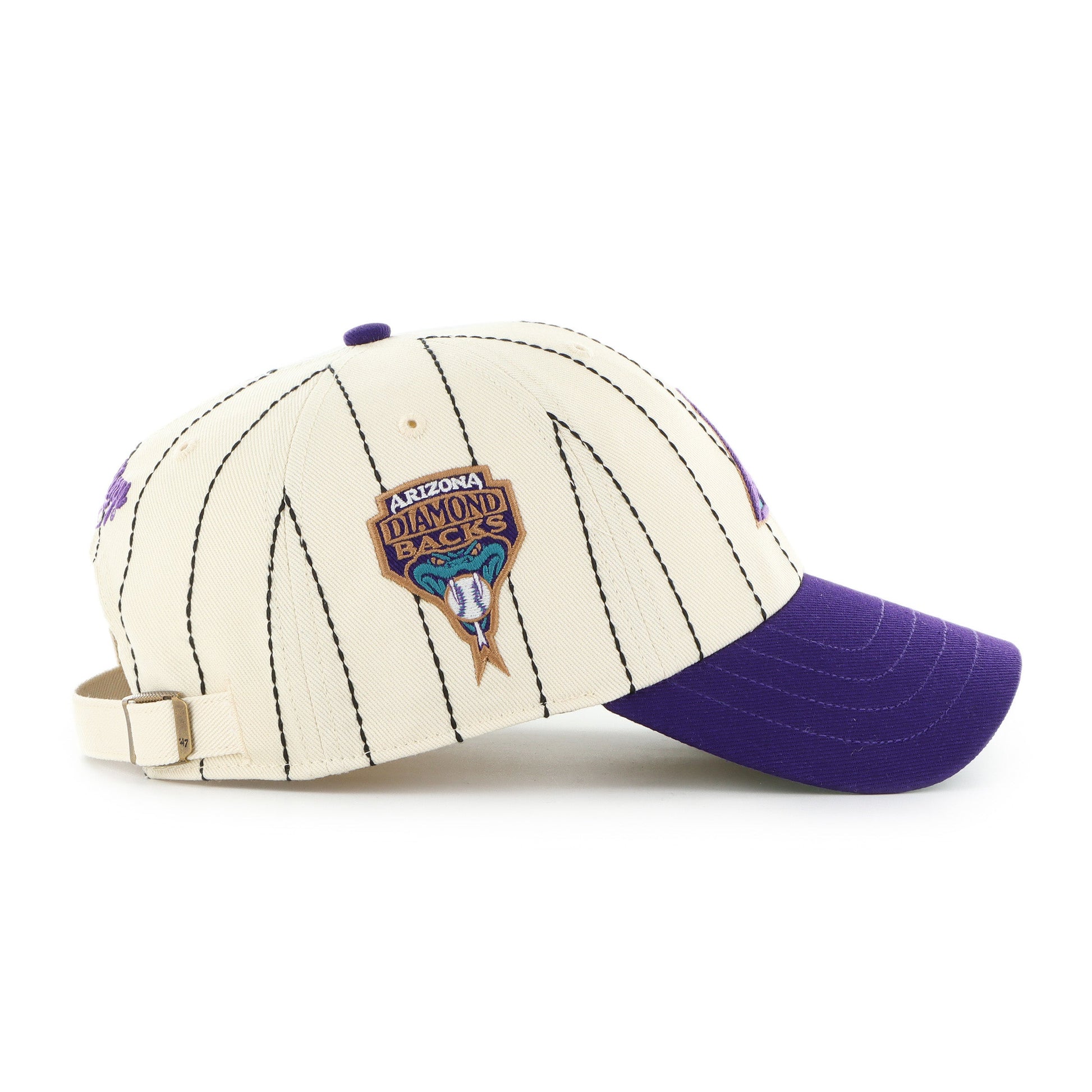 ARIZONA DIAMONDBACKS COOPERSTOWN RAWLINGS PINSTRIPE '47 CLEAN UP