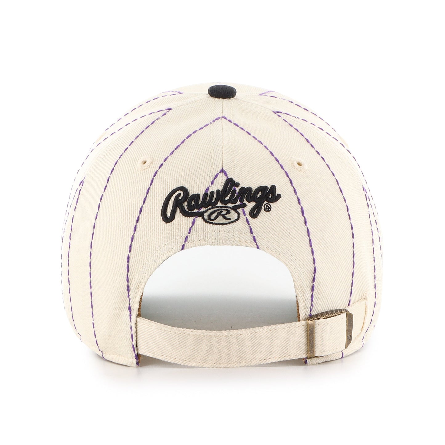 TAMPA BAY RAYS COOPERSTOWN RAWLINGS PINSTRIPE '47 CLEAN UP