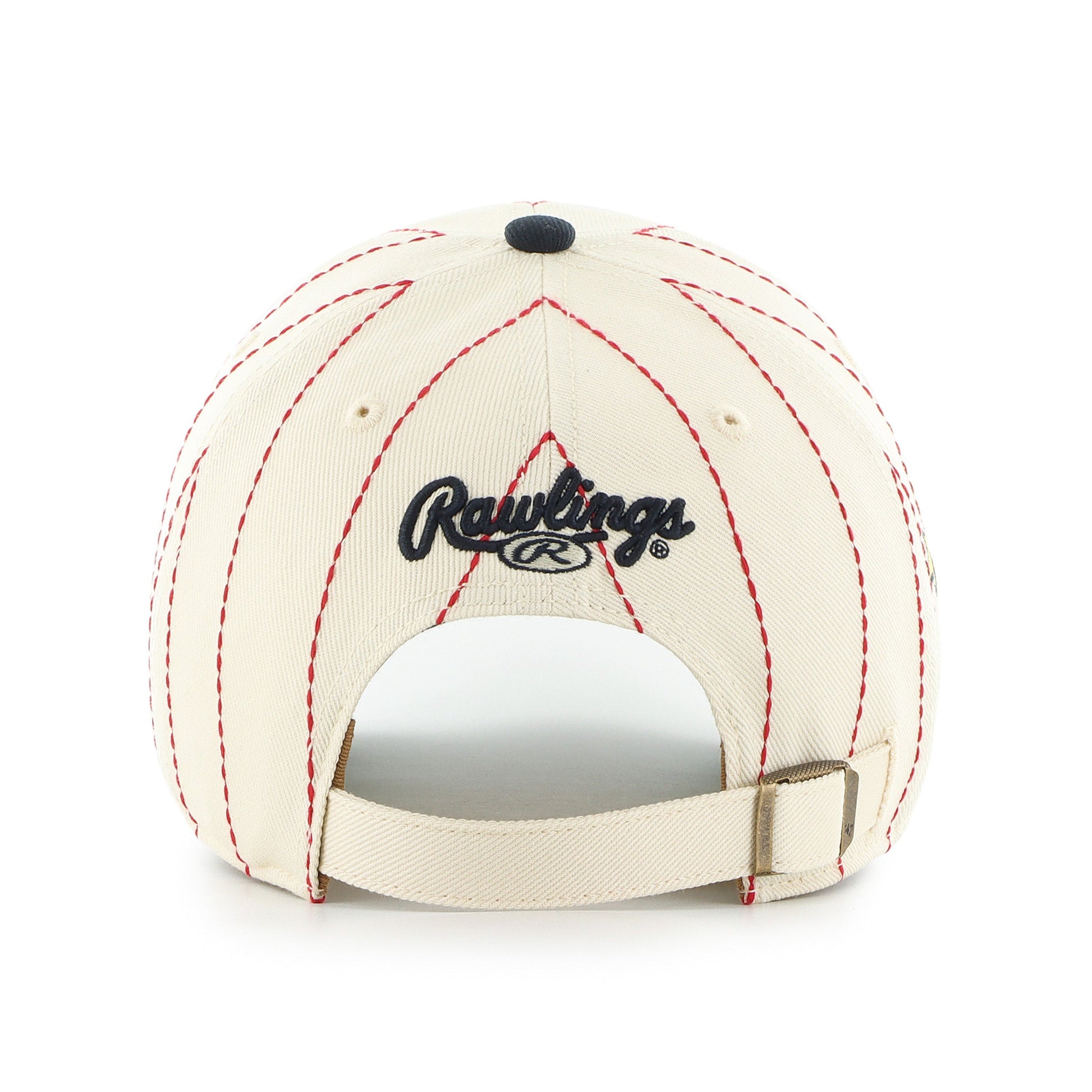 ATLANTA BRAVES COOPERSTOWN RAWLINGS PINSTRIPE '47 CLEAN UP