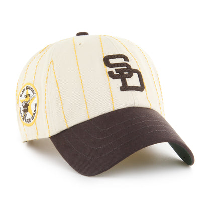 SAN DIEGO PADRES COOPERSTOWN RAWLINGS PINSTRIPE '47 CLEAN UP