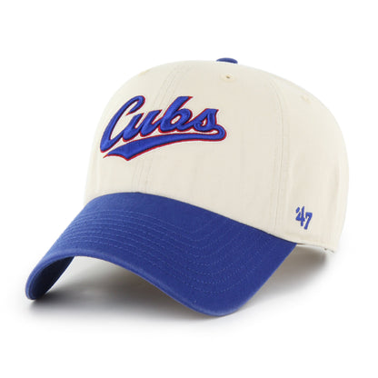 CHICAGO CUBS COOPERSTOWN BALLPARK SCRIPT SHOT '47 CLEAN UP