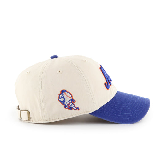 NEW YORK METS COOPERSTOWN BALLPARK SCRIPT SHOT '47 CLEAN UP