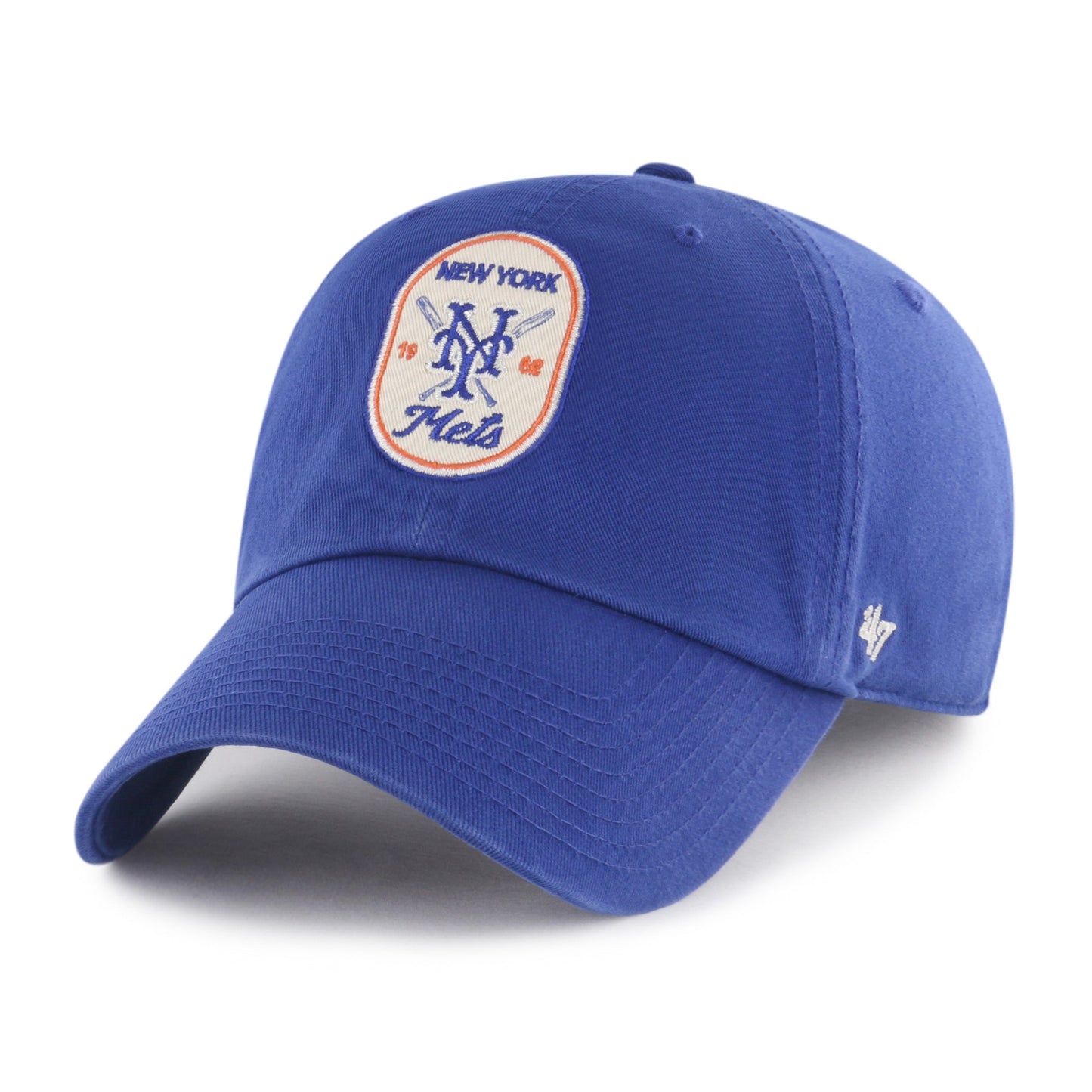 NEW YORK METS COOPERSTOWN CROSSPATCH '47 CLEAN UP