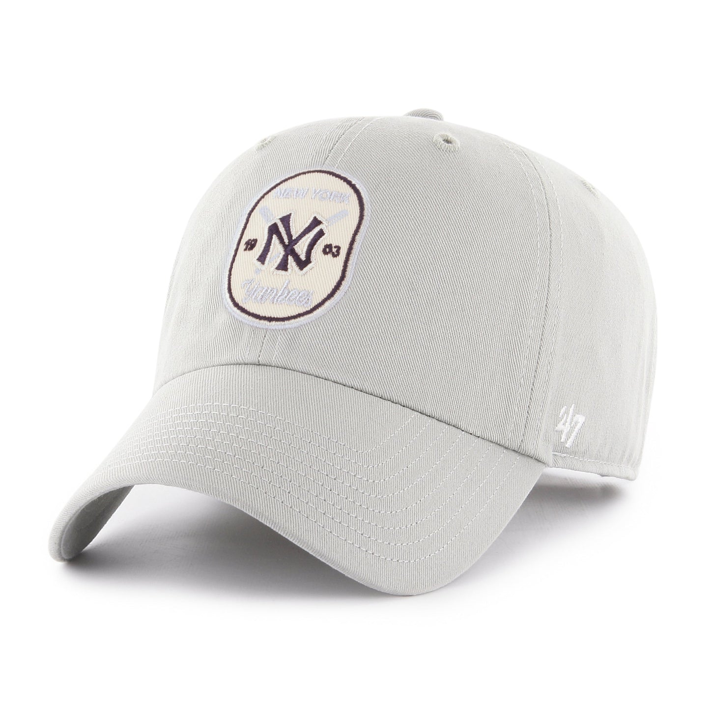 NEW YORK YANKEES COOPERSTOWN CROSSPATCH '47 CLEAN UP